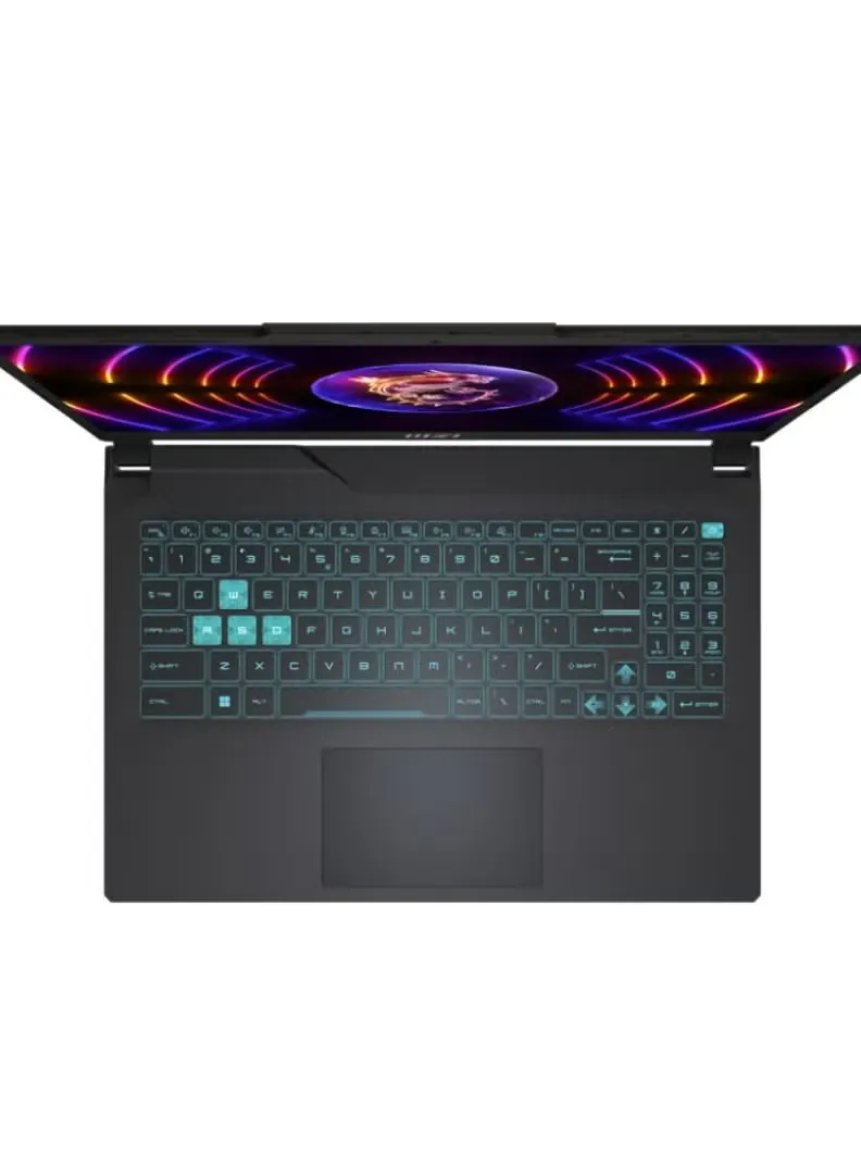MSI Cyborg 15 A13UDX Gaming & Content Creation Laptop | 15.6 Inch FHD 144Hz IPS | Intel Core i7-13620H | GeForce RTX 3050 6GB | 16GB DDR5 RAM | 512GB SSD | Blue Backlit Gaming Keyboard | 2-Yr Warranty | Translucent Black English/Arabic Translucent Black